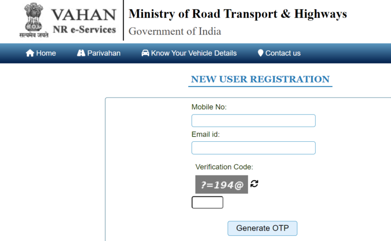 Check Bike Insurance Expiry Date Online via VAHAN Portal